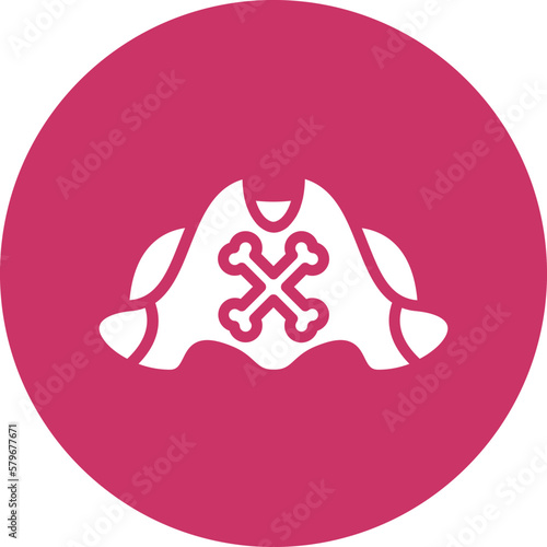 Vector Design Pirate Cap Icon Style