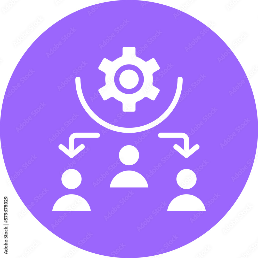 Vector Design Delegate Icon Style Vector Design Delegate Icon Style