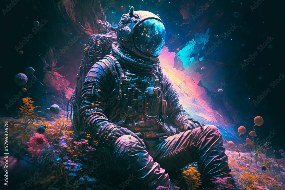 Astronauts, astronauts, diver, underwater, scuba, diving, sea, ocean, water, generative ai Astronauts, astronauts, diver, underwater, scuba, diving, sea, ocean, water, generative ai