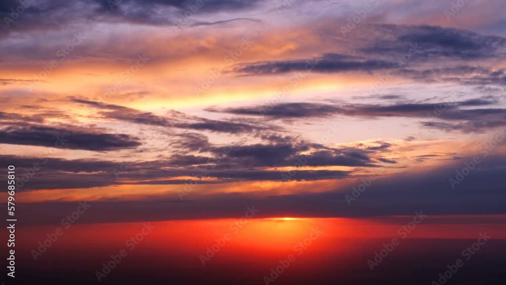 Magic atmosphere of sunrise in the mountains Magic atmosphere of sunrise in the mountains