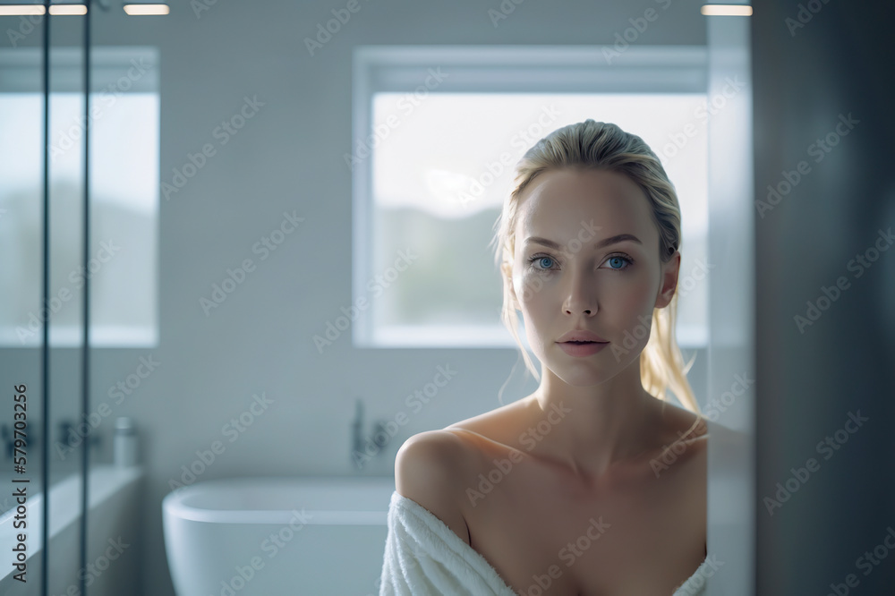 Luxurious Bath Time: Soaking in Glamour and Indulgence with a Blonde Bombshell, Surrounded by Opulent Decor and Soft Music, ai generative Luxurious Bath Time: Soaking in Glamour and Indulgence with a Blonde Bombshell, Surrounded by Opulent Decor and Soft Music, ai generative