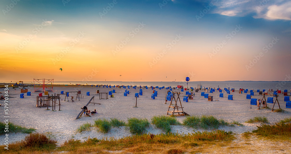Naklejka premium Der Strand