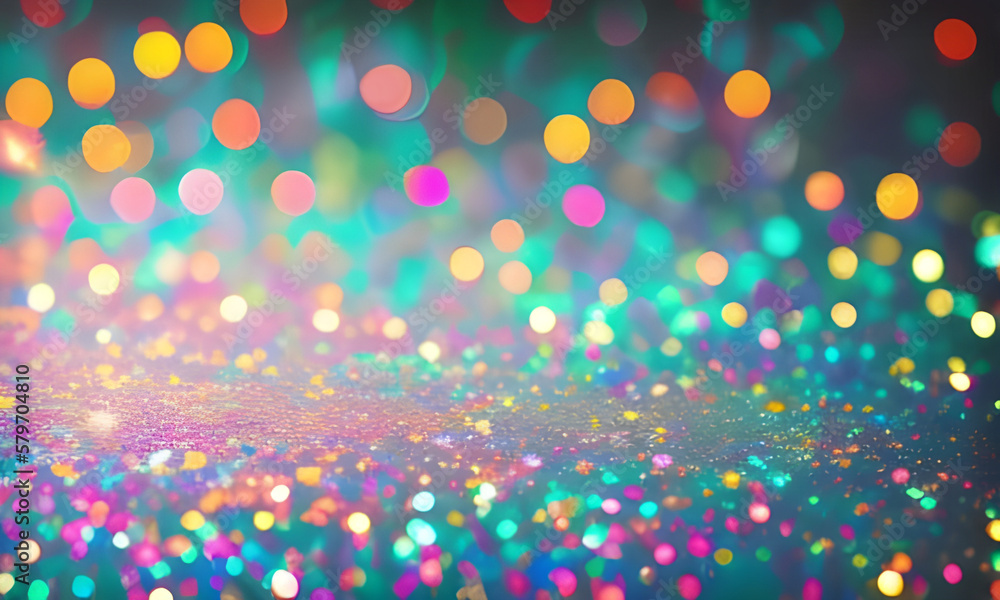 abstract background, wallpaper, glitter, party, generative ai
