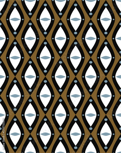 Abstract Hand Drawing Retro Argyle Diamond Shapes Seamless Geometric Vector Pattern Isolated Background