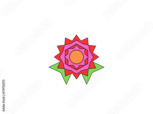 om symbol illustration