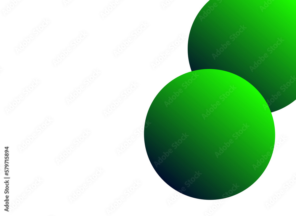 abstract green sphere abstract green sphere