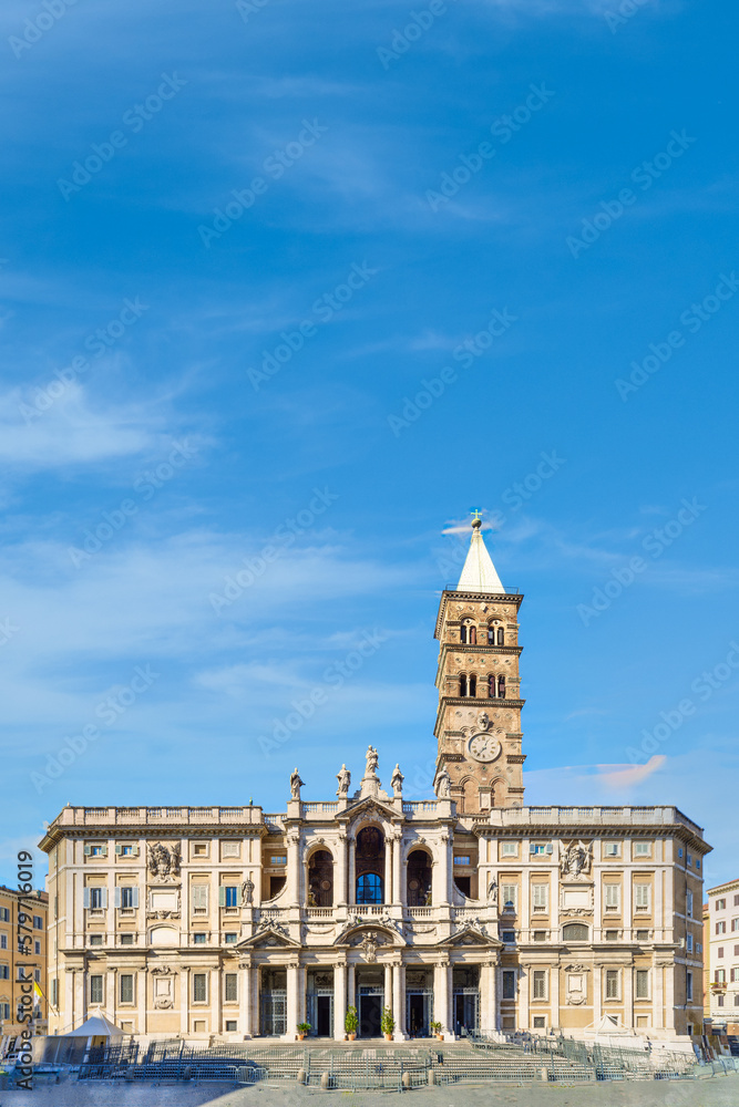 The Basilica of Santa Maria Maggiore in Rome