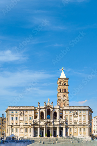The Basilica of Santa Maria Maggiore in Rome photo