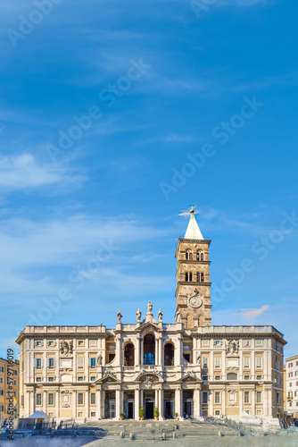 The Basilica of Santa Maria Maggiore in Rome