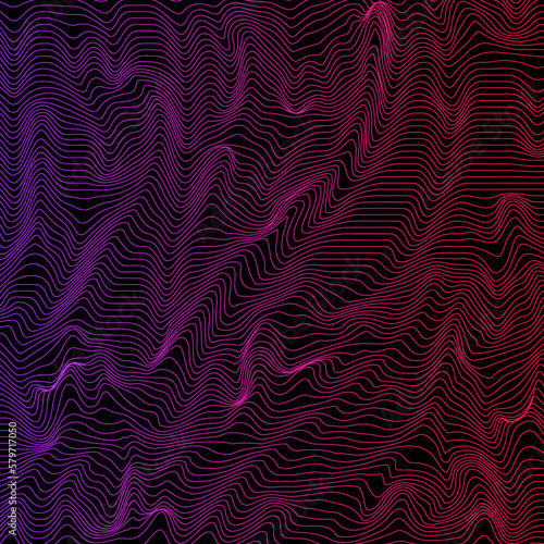 Fondo abstracto con textura de líneas de colores