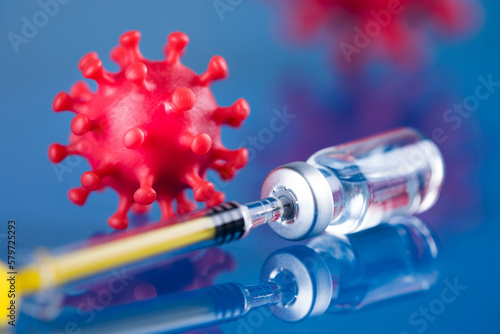 Coronavirus, vaccine, Healthcare cure concept