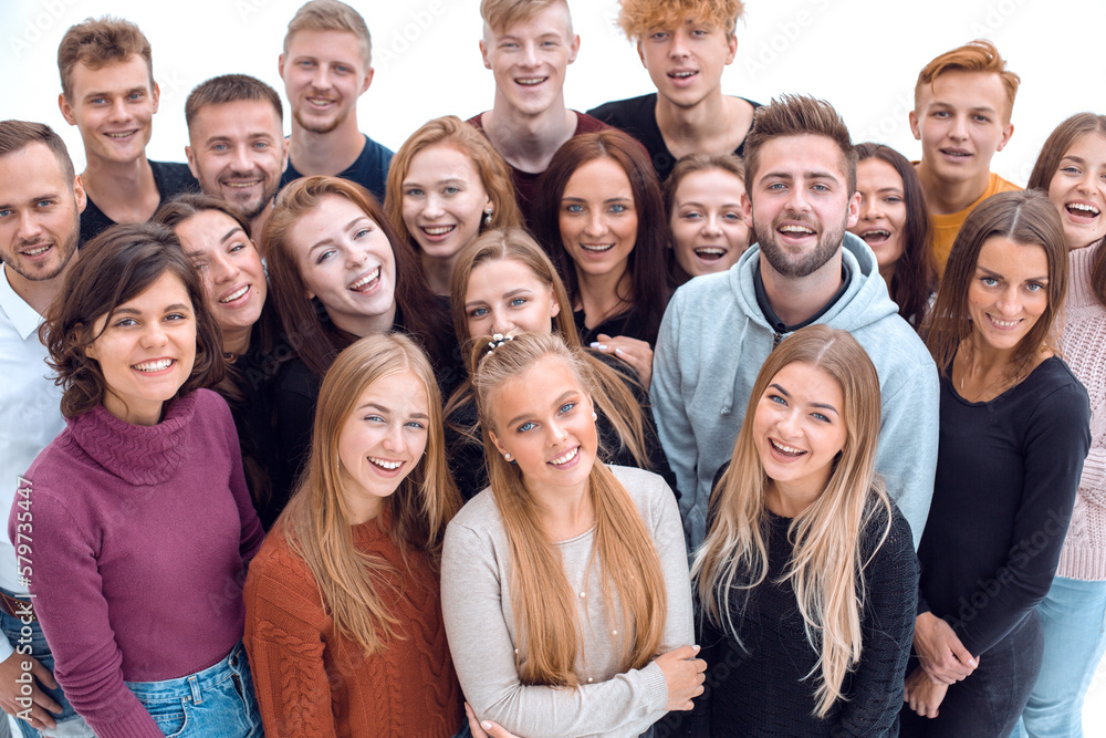 group of diverse young people standing together group of diverse young people standing together