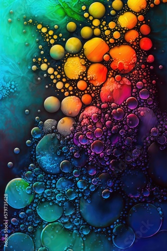 Abstract alcohol ink texture  made with generated ai