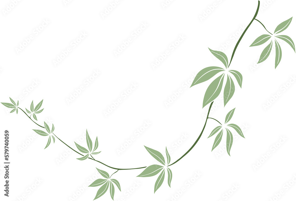 Simplicity ivy freehand drawing Simplicity ivy freehand drawing