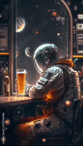 astronaut - Generated AI