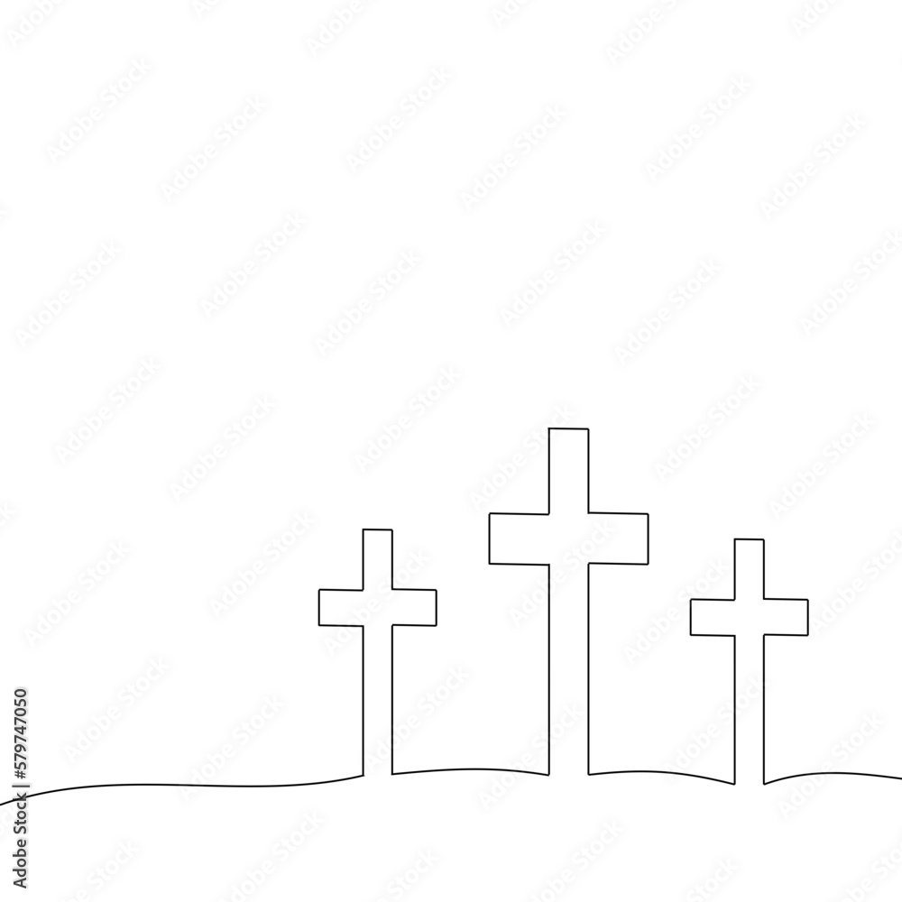 Fototapeta premium Good Friday template