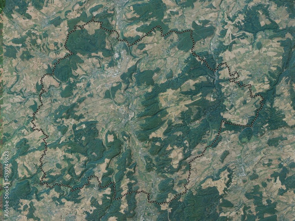 Canton Mersch, Luxembourg. High-res satellite. No legend Canton Mersch, Luxembourg. High-res satellite. No legend