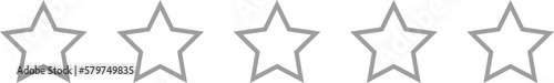Zero stars, customer quality symbol. Zero star review rating. Website product review stars. Rating Stars. 0 star customer product rating. Bad, low rating. Flat icon for apps and site