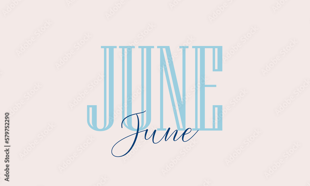 june color illustration june color illustration
