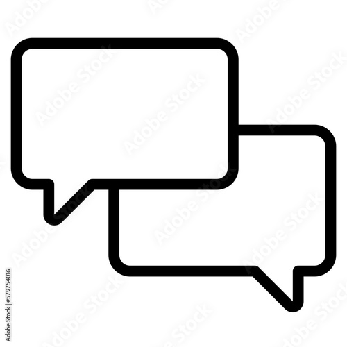 Chat bubble icon