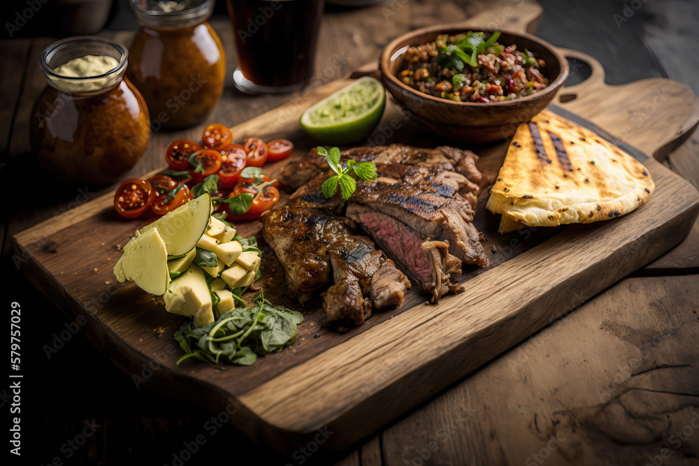 South African Braai. Generative AI.