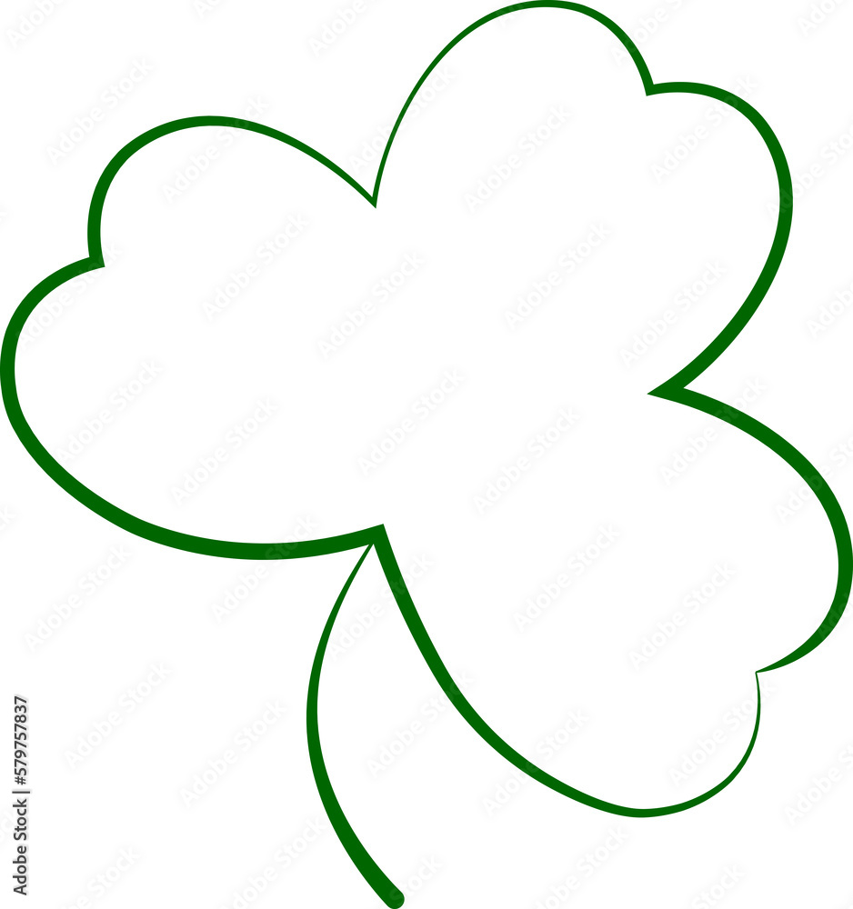 Clover icon, Patricks Day symbol, three leaf, PNG illustration Clover icon, Patricks Day symbol, three leaf, PNG illustration