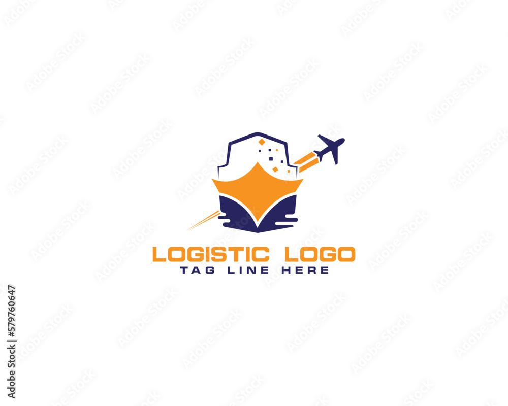logistic logo with editable vector files logistic logo with editable vector files