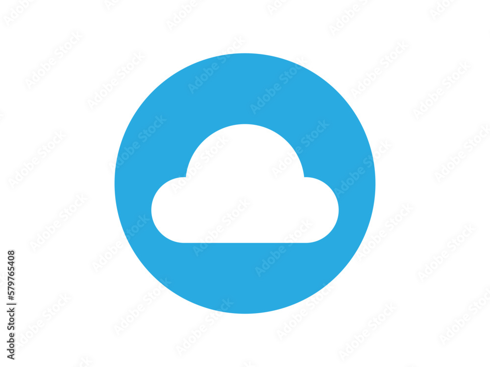Cloud computing logo design vector Cloud computing logo design vector