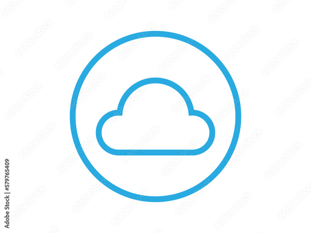 Cloud computing logo design vector Cloud computing logo design vector