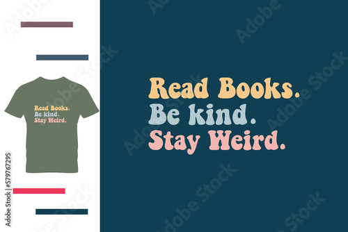 Book lover t shirt design
