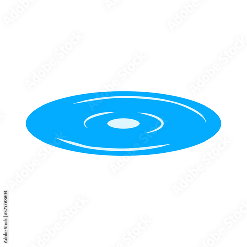 Pond icon. Puddle icon. Vector.