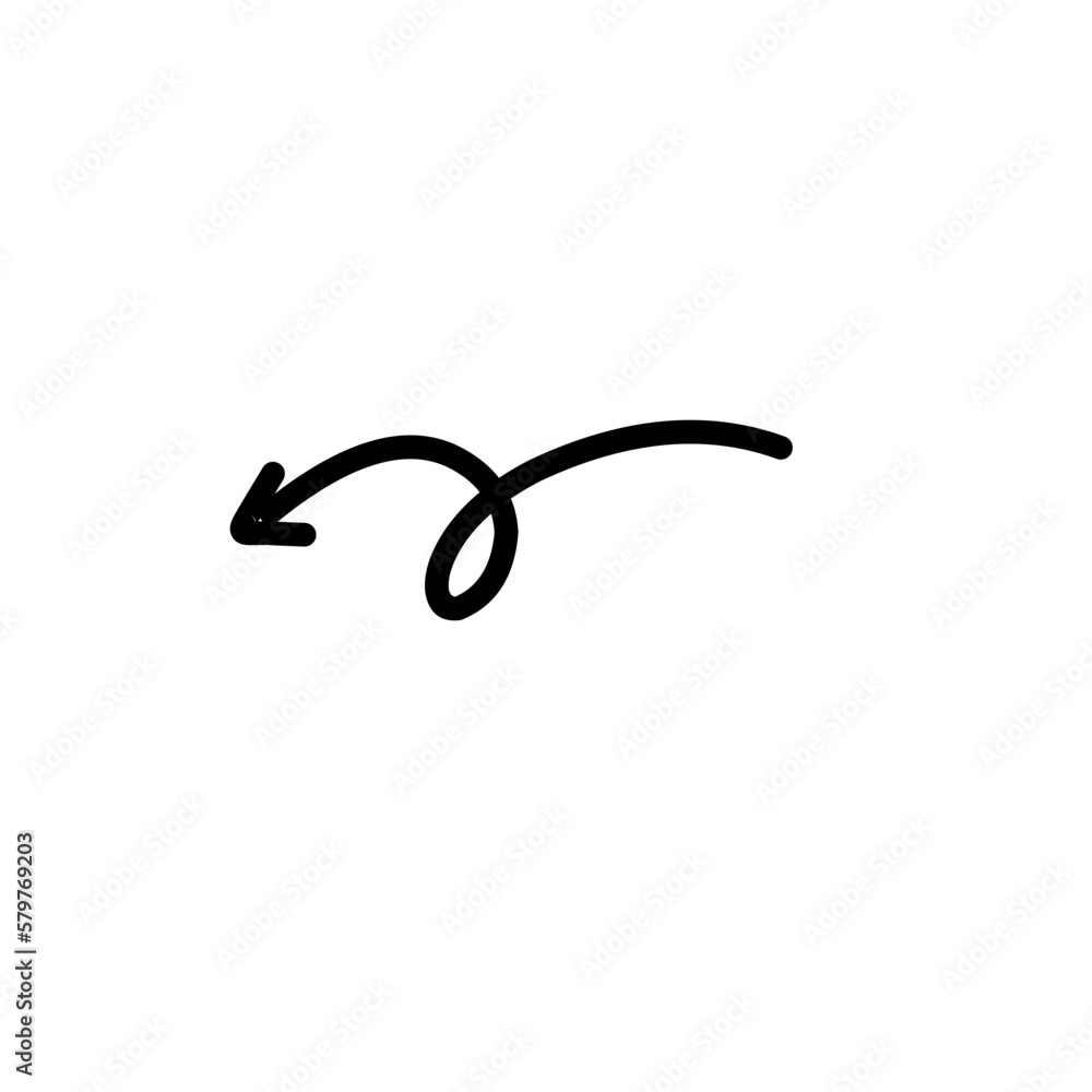 Hand drawn arrow Hand drawn arrow