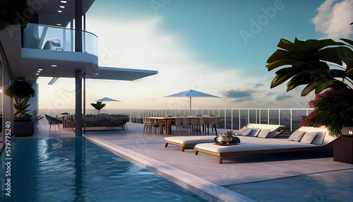 Impressive_luxury_penthouse Ai generated image