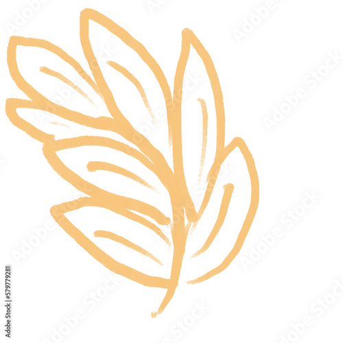 graphic shiny hand draw isolated element