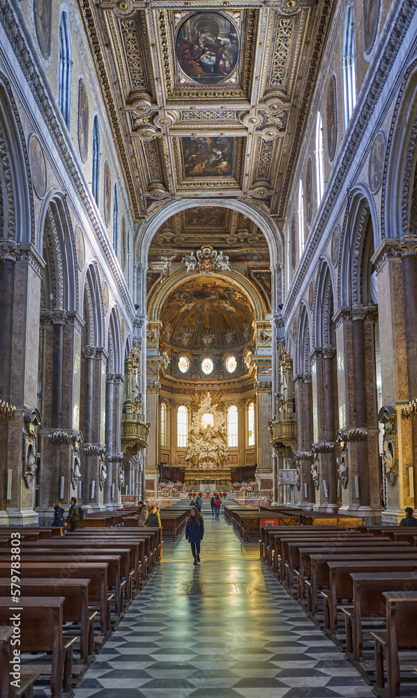 Naklejka premium Naples, art, architecture and traditions