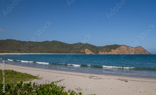 la Playa de los Frailes en Manabí