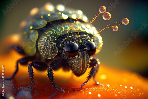 Abstract Colorful Bug Macro Photography (1)