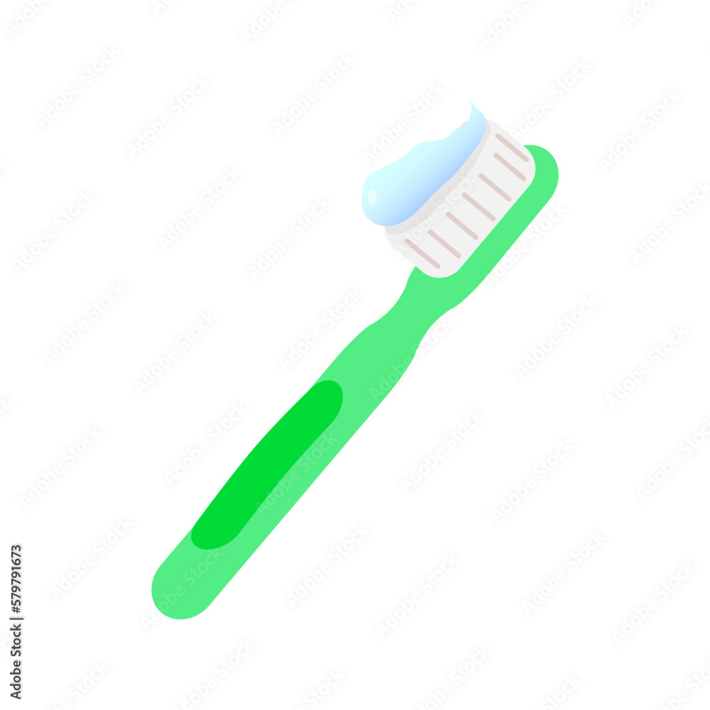 Toothpaste and children's toothbrush Toothpaste and children's toothbrush