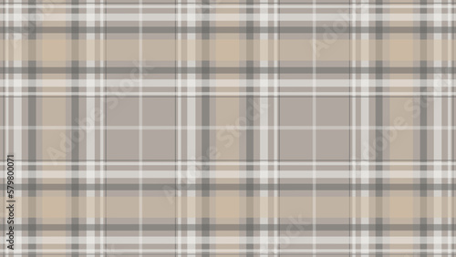 Grey and beige plaid pattern