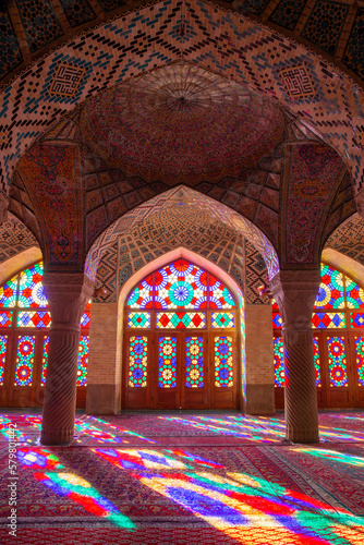 Nasir al-Mulk Pink Mosque, Shiraz, Iran