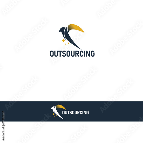 swallow logo design