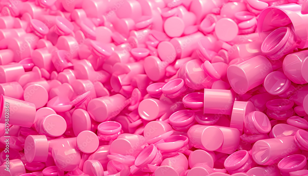 abstract pink plastic pieces wallpaper, created with generative ai abstract pink plastic pieces wallpaper, created with generative ai