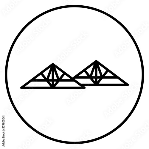light steel construction icon