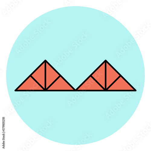 light steel construction icon