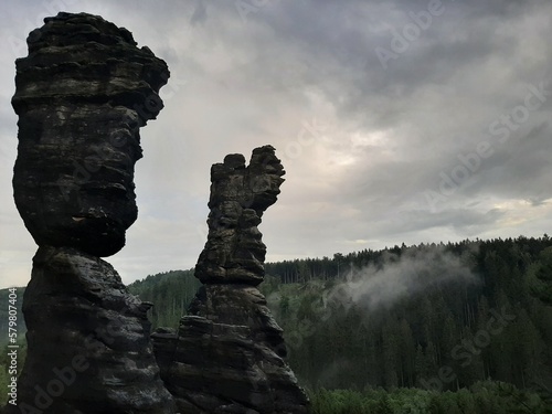 Herkulessäulen Elbsandsteingebirge photo