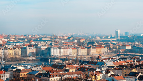 Cityscape of Prague  Czech Republic
