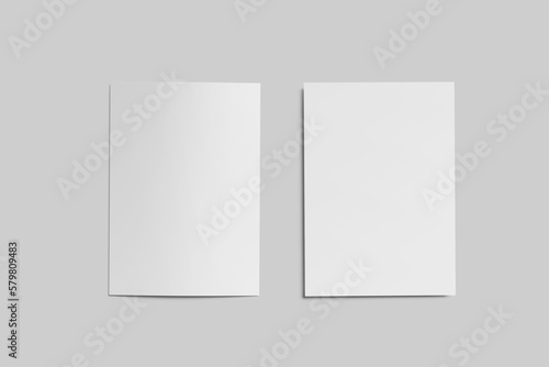 A5 Bifold Brochure Mockup