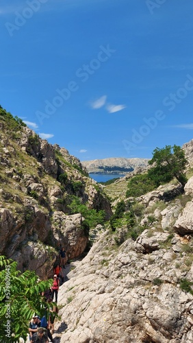 hiking by the sea mountain