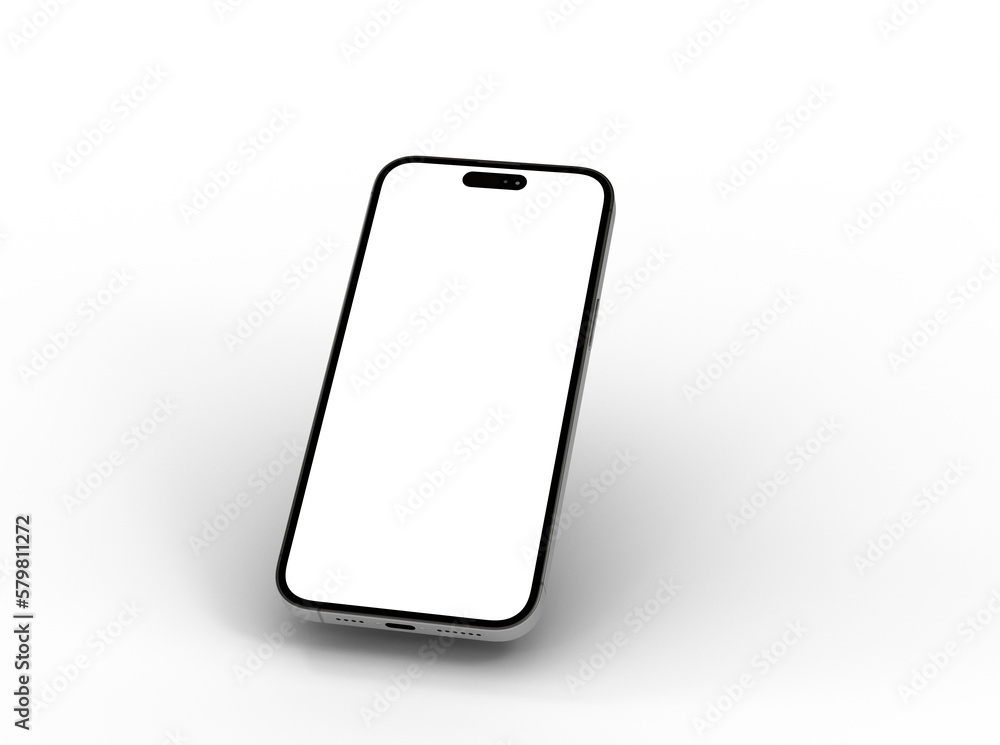 3d render illustration hand holding the white smartphone 3d render illustration hand holding the white smartphone