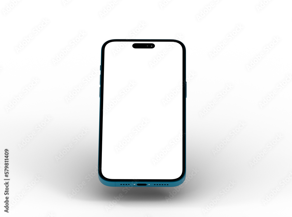 Smartphone frame less blank screen. Mockup generic device. Smartphone frame less blank screen. Mockup generic device.